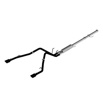 MBRP S5146BLK CAT BACK DUAL SPLIT REAR MBRP S5146BLK CAT BACK DUAL SPLIT REAR