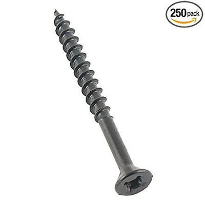 AP PRODUCTS FSQ250BL82 250PK 8X2 RECESS SCREWS AP PRODUCTS FSQ250BL82 250PK 8X2 RECESS SCREWS