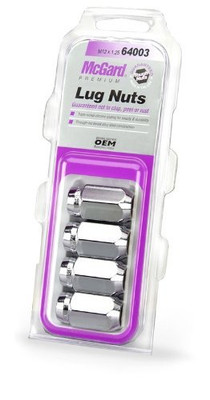MCGARD 64003 LUG NUT PKG/4 12X1.25C MCGARD 64003 LUG NUT PKG/4 12X1.25C