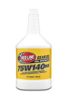 RED LINE 57104 75W140NS GL5 GEAR OIL 1QT RED LINE 57104 75W140NS GL5 GEAR OIL 1QT