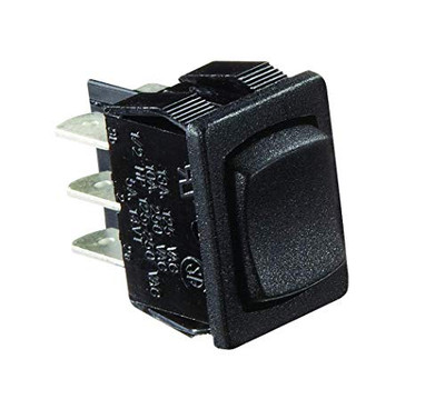 RV DESIGNER S451 BLACK ROCKER SWITCH
