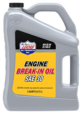 LUCAS OIL 10631 SAE 30 BREAK-IN OIL / 3X1 LUCAS OIL 10631 SAE 30 BREAK-IN OIL / 3X1