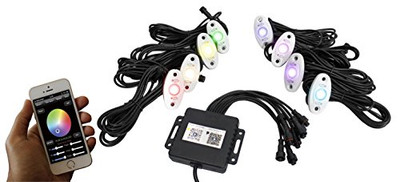 RACESPORT LT LD8KITCSW COLORSMART 8-LED GLOW POD WHITE KIT