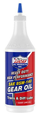 LUCAS OIL 10042 85/140 HD GEAR OIL QUART LUCAS OIL 10042 85/140 HD GEAR OIL QUART