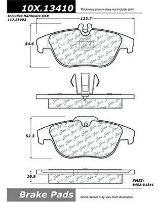 STOP TECH 10413410 BRAKE PADS STOP TECH 10413410 BRAKE PADS