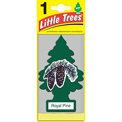 CAR FRESHNER U3S32001 ROYAL PINE  3 PACK LITTLE CAR FRESHNER U3S32001 ROYAL PINE  3 PACK LITTLE
