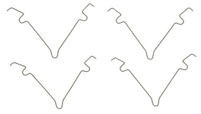RAYBESTOS H6012 BRK PAD DRAG REDUCT CLIPS RAYBESTOS H6012 BRK PAD DRAG REDUCT CLIPS