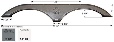 ICON 12788 FENDER SKIRT TANDEM EVERGREEN FS ICON 12788 FENDER SKIRT TANDEM EVERGREEN FS