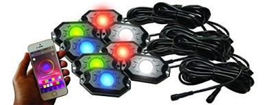 RACESPORT LT 8PRGBW NEW 8-POD RGB+W HI-POWER ROCK LIGHT
