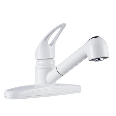 DURA FAUCET DFPK100WT NON-METALLIC PULL-OUT RV DURA FAUCET DFPK100WT NON-METALLIC PULL-OUT RV