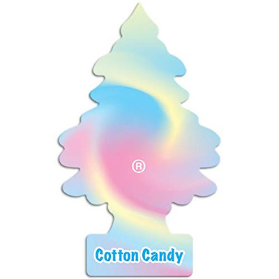 CAR FRESHNER U1P10282 COTTON CANDY 1 PACK LITTL CAR FRESHNER U1P10282 COTTON CANDY 1 PACK LITTL
