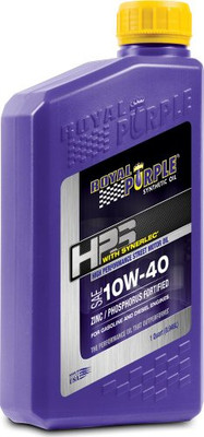 ROYAL PURPLE 31140 HPS 10W40 QUART BOTTLE ROYAL PURPLE 31140 HPS 10W40 QUART BOTTLE