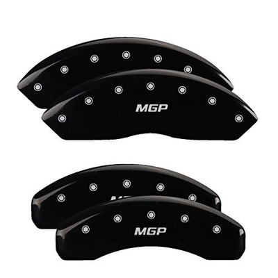 MGP CALIPER 10248SMGPB SET OF 4 CALIPER COVERS  ENGRAVED F