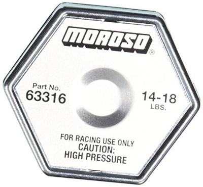 MOROSO 63316 RACING RADIATOR CAP MOROSO 63316 RACING RADIATOR CAP