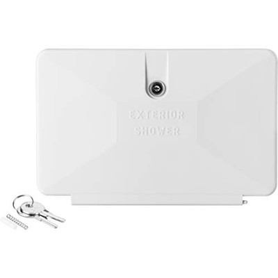 DURA FAUCET DFSA170DWT RV EXTERIOR SHOWER BOX DOOR ONLY - DURA FAUCET DFSA170DWT RV EXTERIOR SHOWER BOX DOOR ONLY -