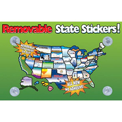 STATE STICK REMOVABLE REMOVABLE STATE STICKERS STATE STICK REMOVABLE REMOVABLE STATE STICKERS