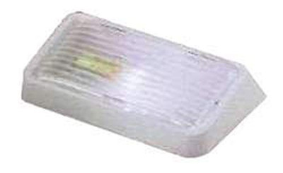 LASALLE BRIS GSAM4017 RECTANGLE PORCH/WHITE W/AMBER/CLR L LASALLE BRIS GSAM4017 RECTANGLE PORCH/WHITE W/AMBER/CLR L