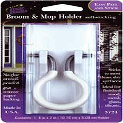 MAGIC MOUNTS 3724 BROOM / MOP HOLDER 1PK MAGIC MOUNTS 3724 BROOM / MOP HOLDER 1PK