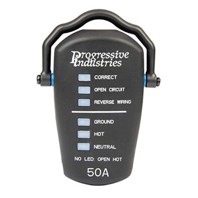 PROGRESSIVE RRT50 RV RECEPTACLE TESTER - 50