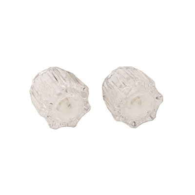 AMER BRASS CRDUJH HOT & COLD CLEAR ACRY HDL PR-EMPIRE