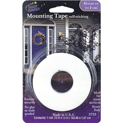 MAGIC MOUNTS 3733 1/2 X 72 MOUNTING TAPE MAGIC MOUNTS 3733 1/2 X 72 MOUNTING TAPE