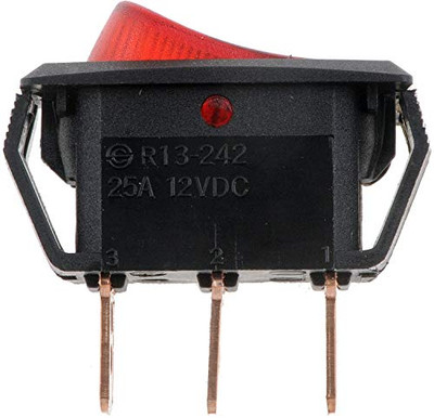 DORMAN 84830 ROCKER RECT BLACK/RED DORMAN 84830 ROCKER RECT BLACK/RED
