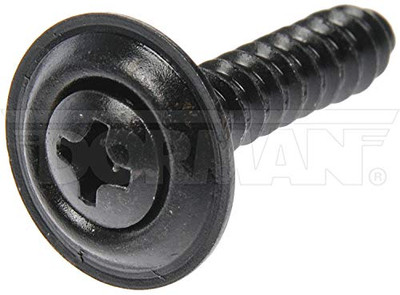 DORMAN 961201D TRIM SCREW BLACK DORMAN 961201D TRIM SCREW BLACK