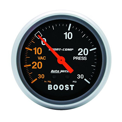 AUTO METER 3403 25/8SPRT COMP BOOST 30
