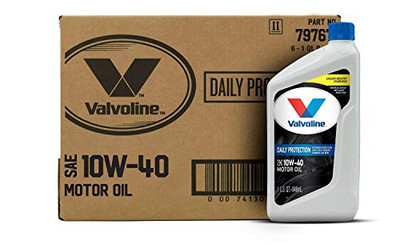 VALVOLINE 797671 VAL PC 10W40 6/1 QT CS