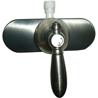 AMER BRASS 53VBNLVRE 4 SNGL LEVER SHWR VLV BRSHD NKL AMER BRASS 53VBNLVRE 4 SNGL LEVER SHWR VLV BRSHD NKL