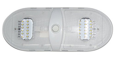 VALTERRA LLC 65430WW SLIM LINE DOUBLE DOME LED