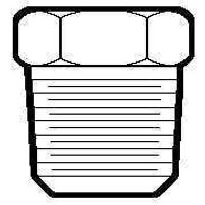 MIDLAND IND 121ASD 1/2 HEX PLUG MIDLAND IND 121ASD 1/2 HEX PLUG