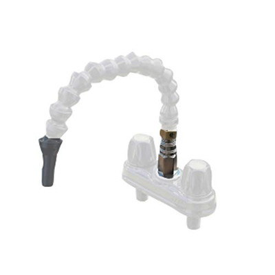 AMER BRASS CRDQDFLXBL 4 EMPIRE RV QUICK DISCONNECT BLACK