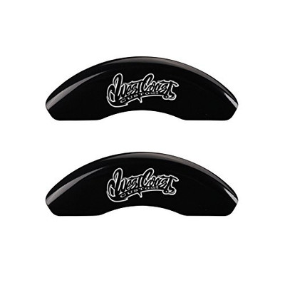 MGP CALIPER 21196SMGPB SET OF 4 CALIPER COVERS  ENGRAVED F