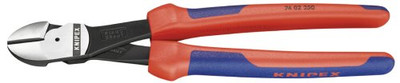 KNIPEX TOOLS LP KX7402250 10 High Leverage StraightDiagonal Cutter Comfort Grip KNIPEX TOOLS LP KX7402250 10 High Leverage StraightDiagonal Cutter Comfort Grip