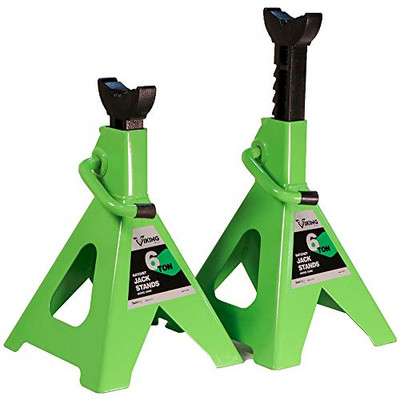 AFF AMERICAN FORGE VK55060 6 Ton Ratcheting Style JackStand Set AFF AMERICAN FORGE VK55060 6 Ton Ratcheting Style JackStand Set