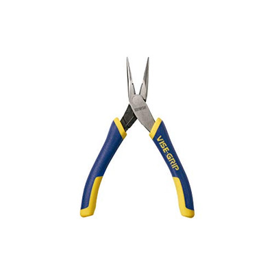 IRWIN INDUSTRIAL TOOL CO VG2078905 5-1/4 Long Nose Plier withCutter and Spring