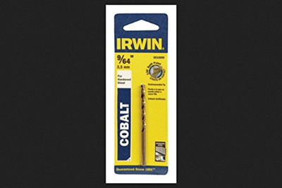 IRWIN INDUSTRIAL TOOL CO HA3016009 9/64 x 2-7/8 Cobalt HSS DrillBit