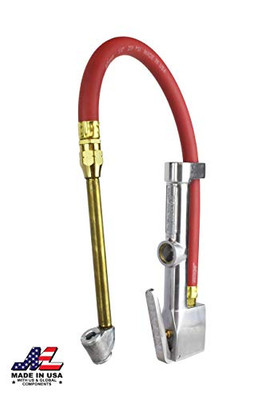 MILTON MI506S Inflator Gage with Dual HeadChuck 15 Hose MILTON MI506S Inflator Gage with Dual HeadChuck 15 Hose