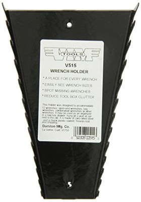 VIM TOOLS VMV515 12 Piece Wrench Holder