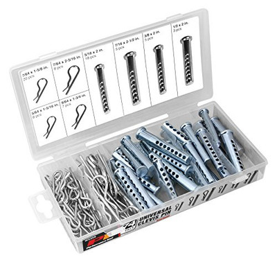 WILMAR PMW5359 74 Piece Universal ClevisPin Assortment