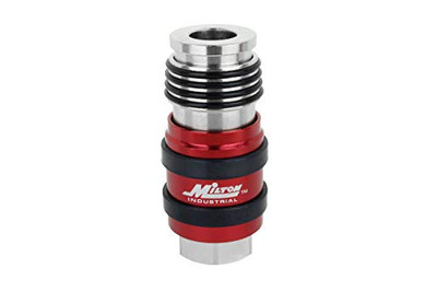 MILTON MIS-1756 H and P Style Safety Coupler3/8 Body 1/4 FNPT MILTON MIS-1756 H and P Style Safety Coupler3/8 Body 1/4 FNPT