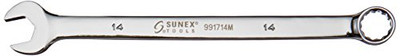 SUNEX  TOOL SU991714MA 14mm Full Polish V-GrooveCombination Wrench