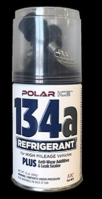 FJC INC. FJ675DT Polar Ice 12Oz R134 PlusAntiWear & Leak SealerAdditive
