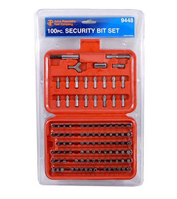 ASTRO PNEUMATIC TOOL CO. AO9448 100 Piece Torx  Screwdriverand Multi Bit Assortment Kit