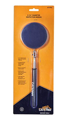 MAYHEW STEEL PRODUCTS CZ17954 3-1/4 Diameter InspectionMirror MAYHEW STEEL PRODUCTS CZ17954 3-1/4 Diameter InspectionMirror
