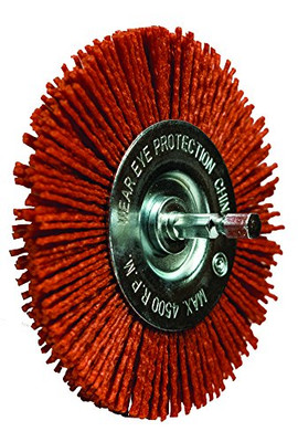 CENTURY DRILL & TOOL CY77431 3 Coarse Nylon Wheel HexShank