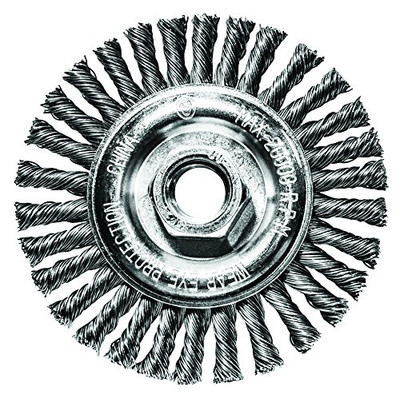 CENTURY DRILL & TOOL CY76041 4 String Bead Brush 5/8-11Arbor