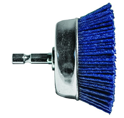 CENTURY DRILL & TOOL CY77233 3 Fine Nylon Cup Brush HexShank