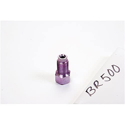 S.U.R & R SRRBR500 M10x1.0 Inverted Flare Adapter S.U.R & R SRRBR500 M10x1.0 Inverted Flare Adapter